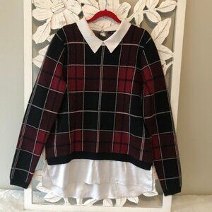 Tahari Collared / Tailed Sweater